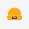 Self-titled Cable Beanie - Yellow