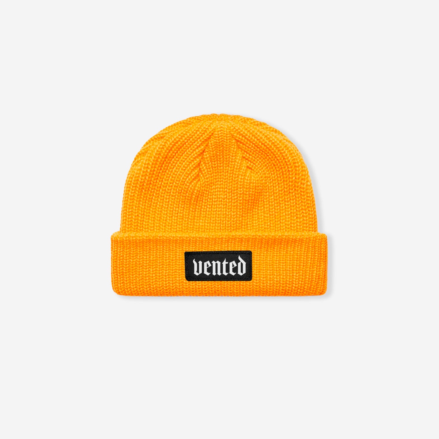 Self-titled Cable Beanie - Yellow